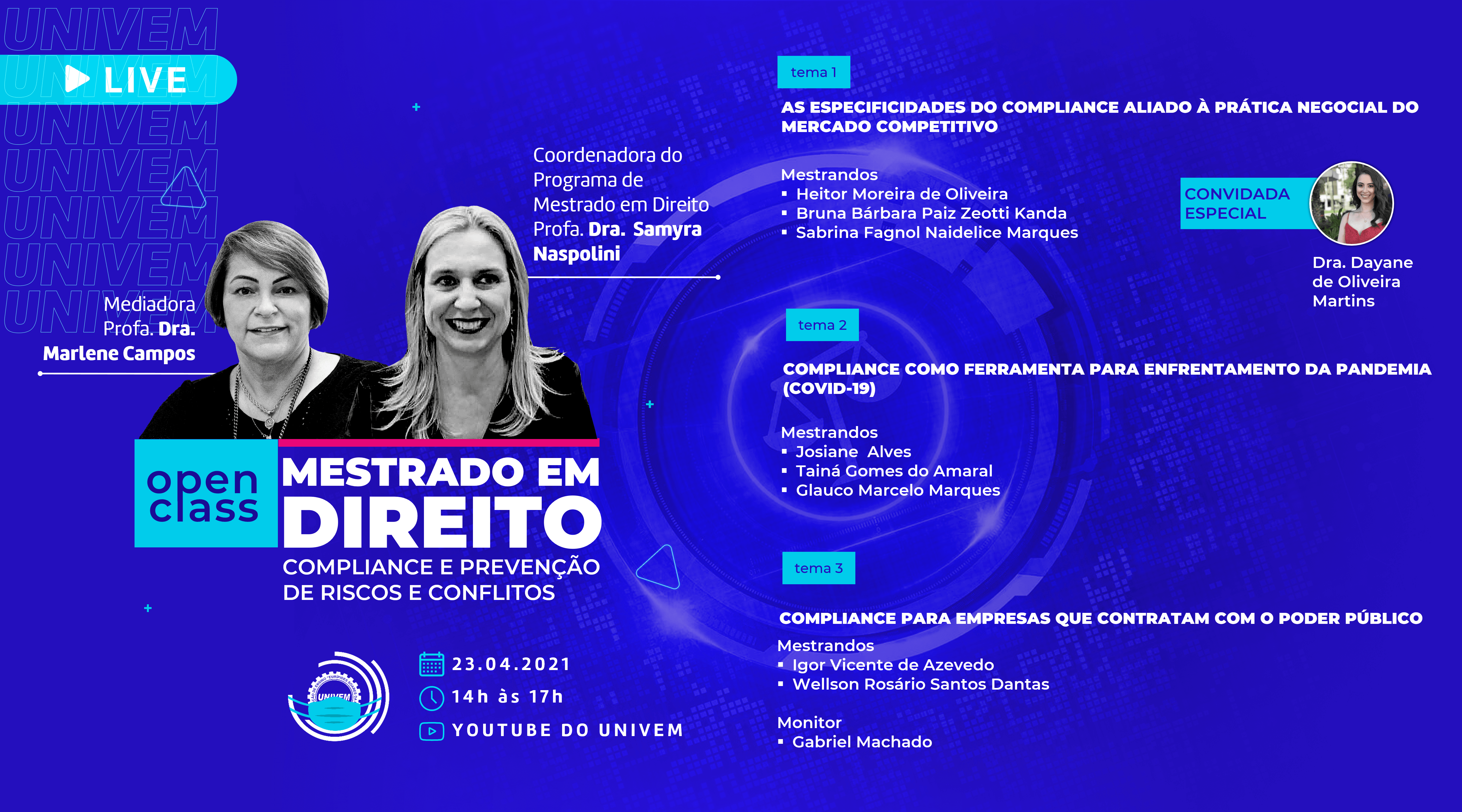 Open Class: Compliance e Prevenção de Riscos e Conflitos