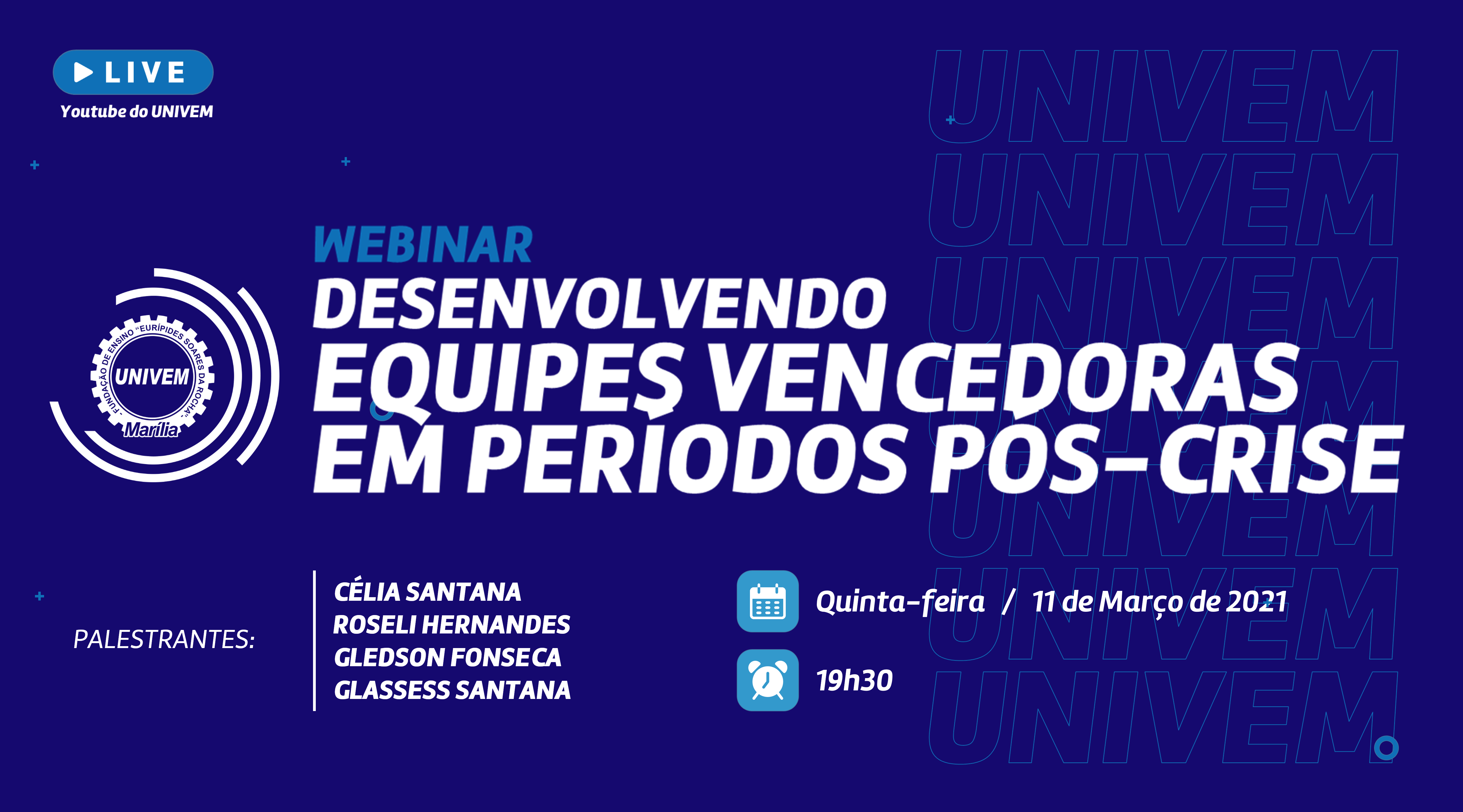 Webinar Desenvolvendo Equipes Vencedoras em Períodos Pós-Crise