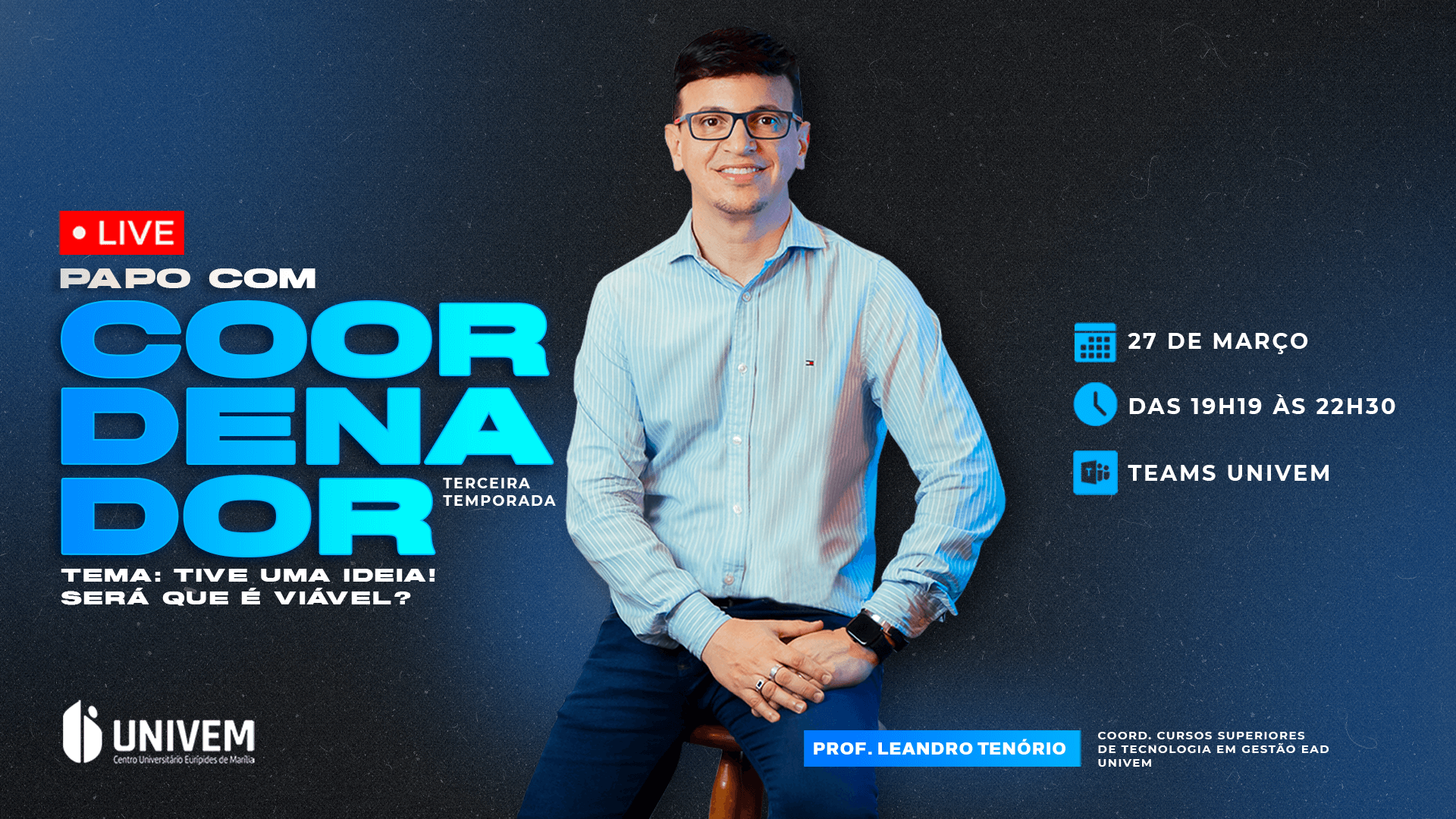 Papo com o Coordenador