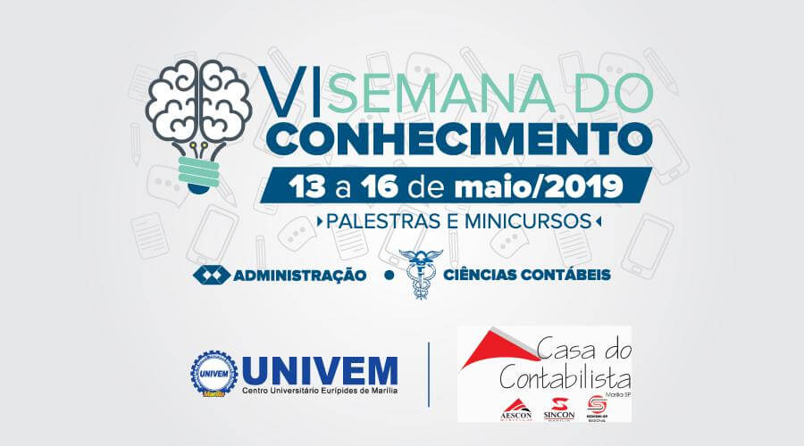 VI SEMANA DO CONHECIMENTO