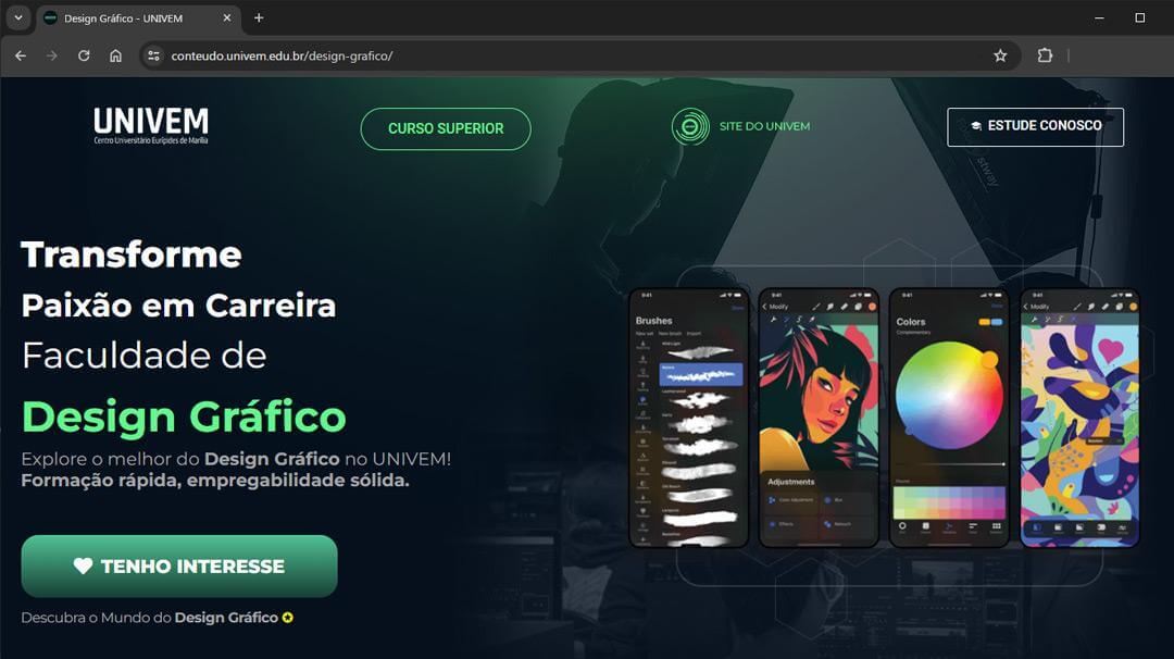 Celebração de Inovação e Impacto: 20 Anos do Curso de Design Gráfico no UNIVEM