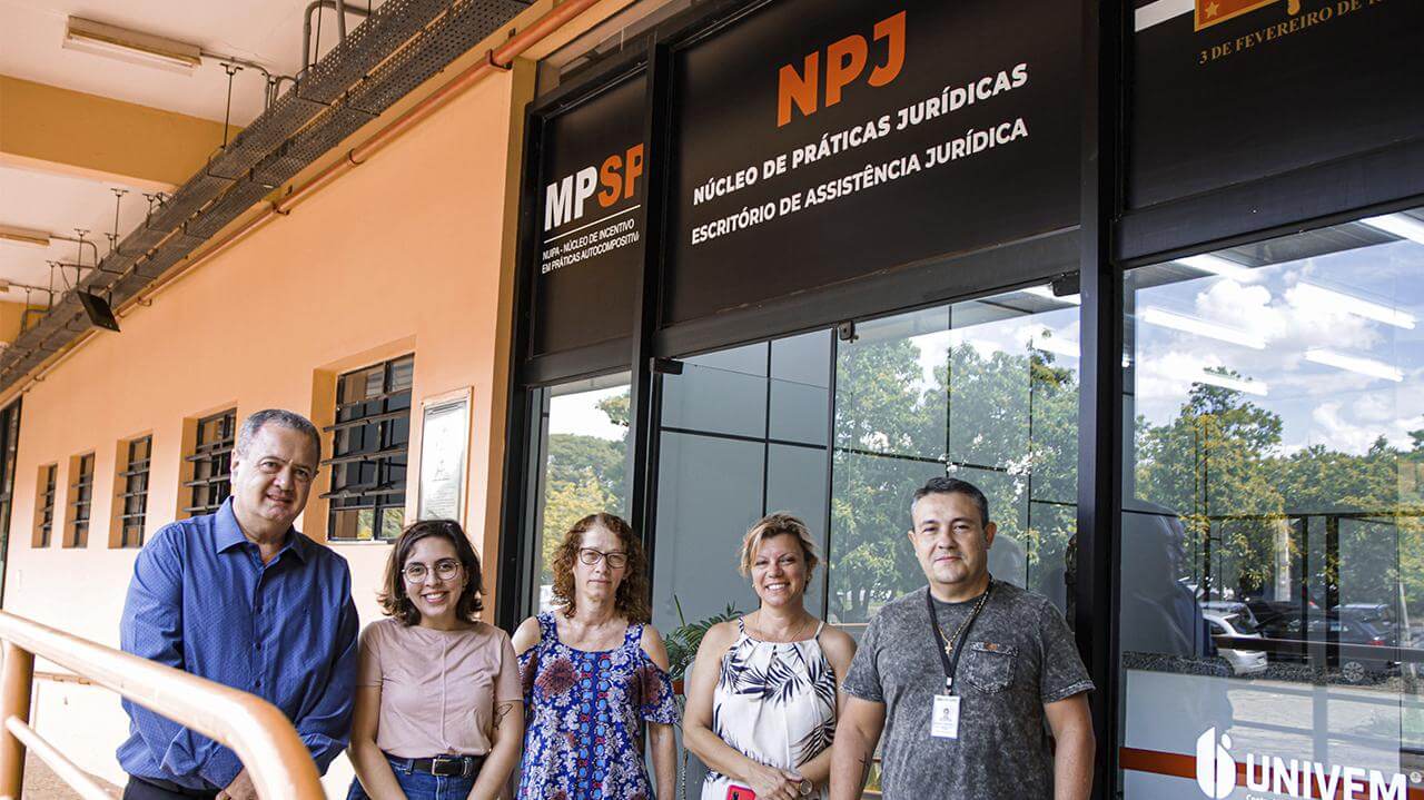 Núcleo de Práticas Jurídicas do Univem realiza audiências de conciliação presenciais com a participação do CEJUSC