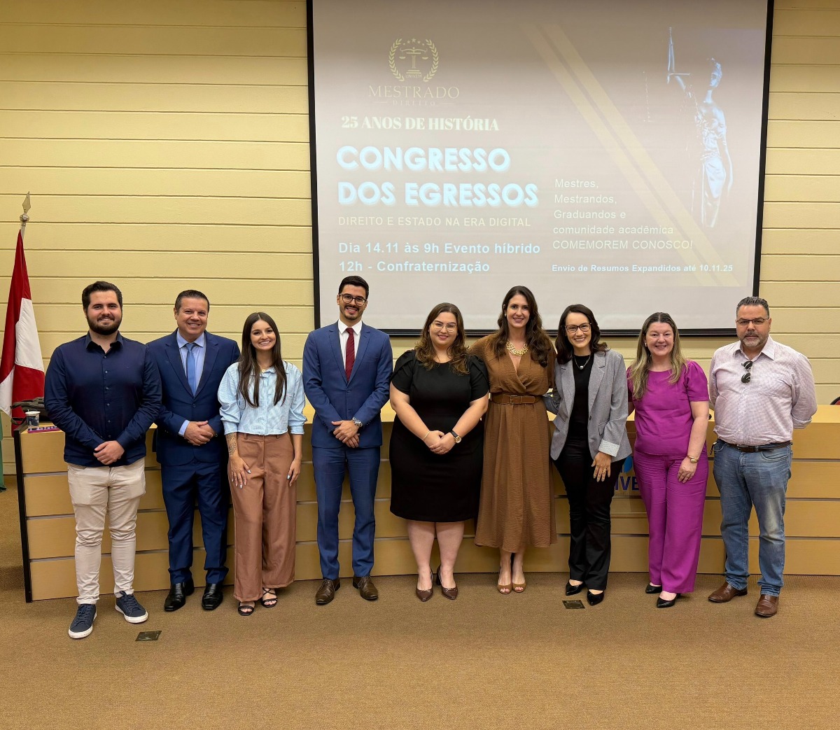 Univem celebra 25 anos do Mestrado em Direito com Congresso dos Egressos